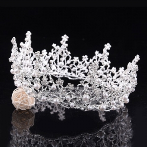 Acessórios Para Cabelo Tiara De Pérolas De Casamento