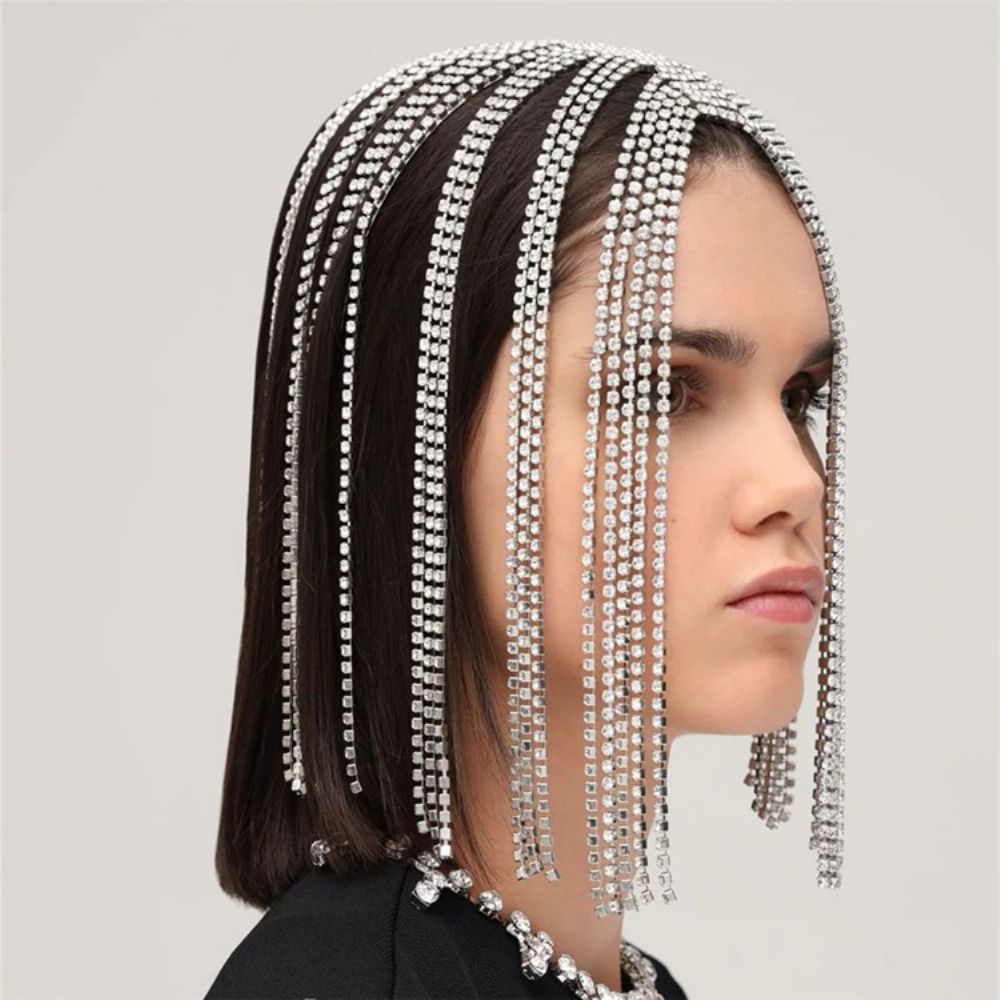 Acessórios Para O Cabelo Do Baile De Formatura Com Barrete Europeu