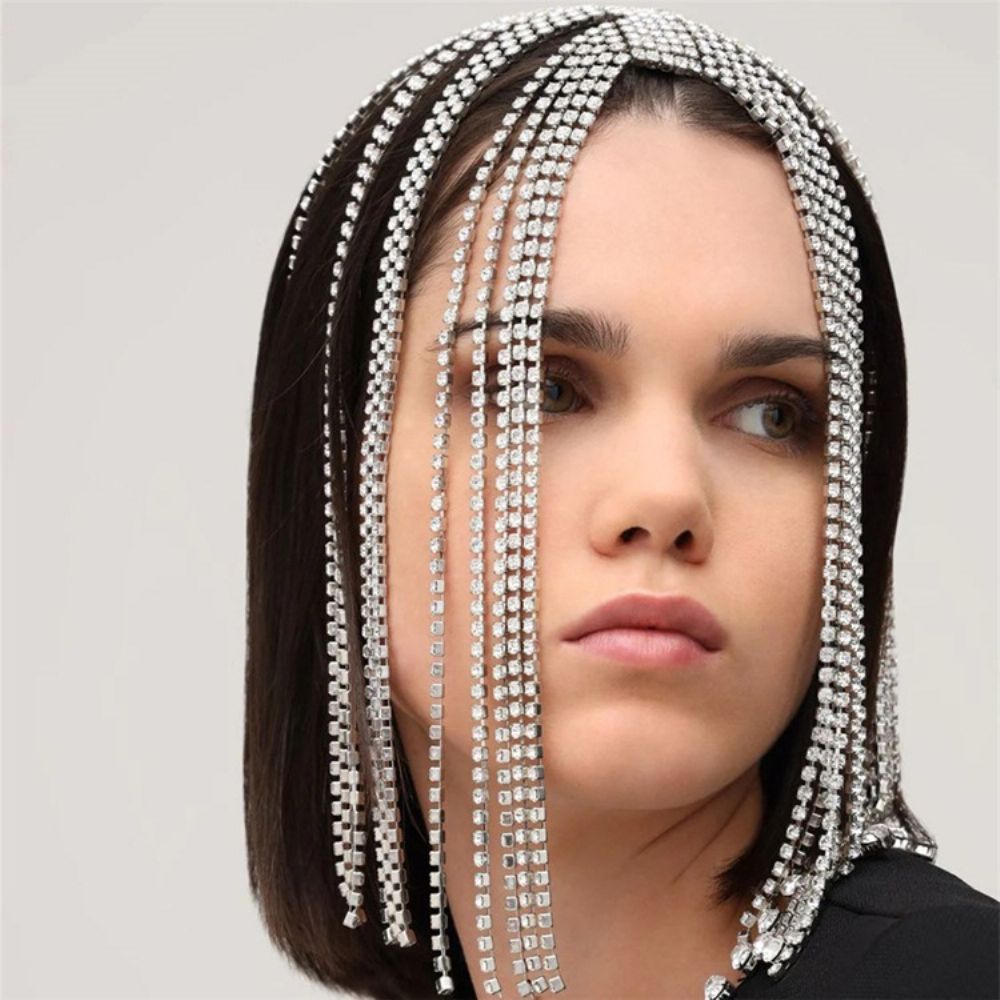 Acessórios Para O Cabelo Do Baile De Formatura Com Barrete Europeu