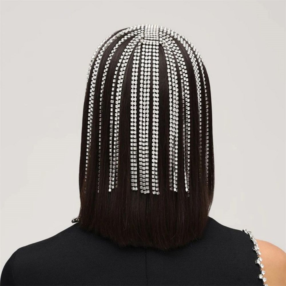 Acessórios Para O Cabelo Do Baile De Formatura Com Barrete Europeu