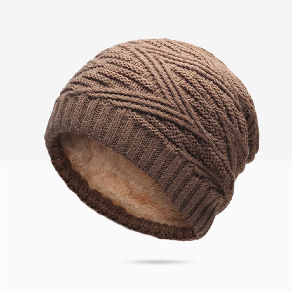 Gorro Quente Boné Simples Sem Aba