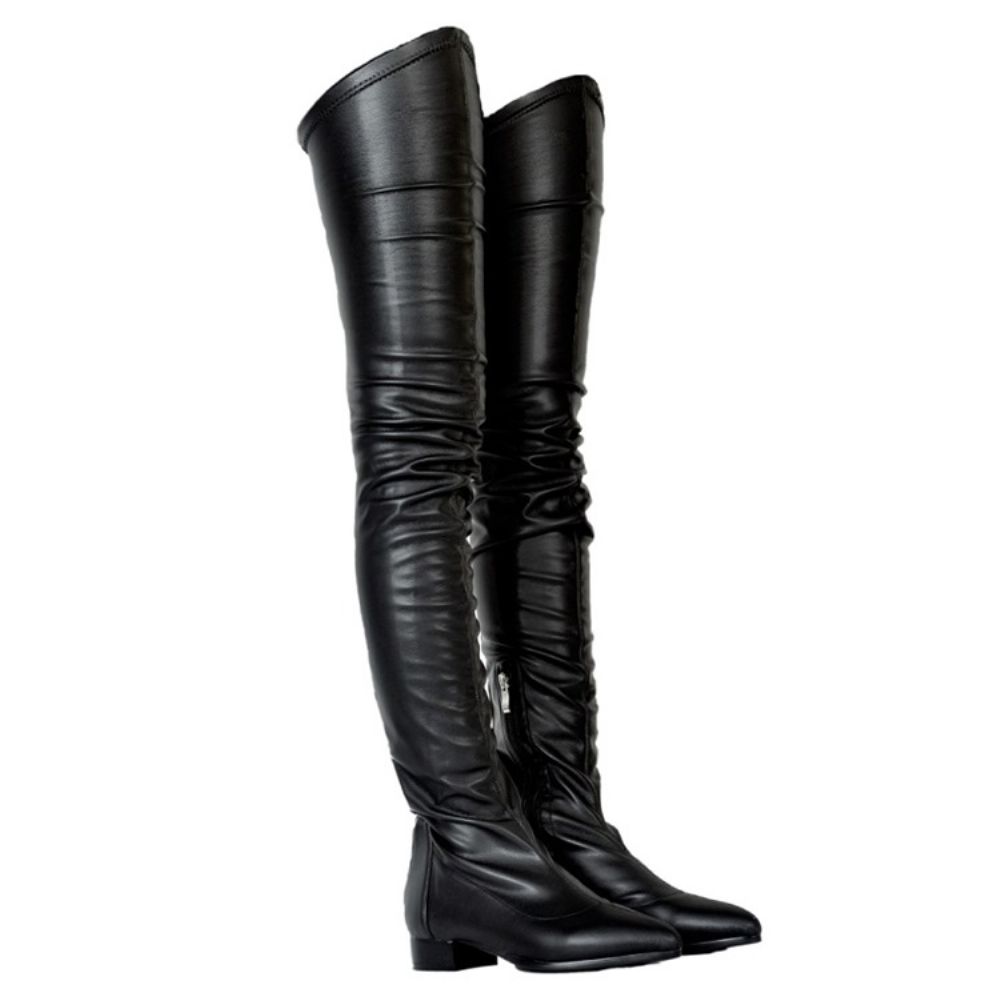 Botas De Cano Alto Femininas De Outono E Inverno Mais Vendidas