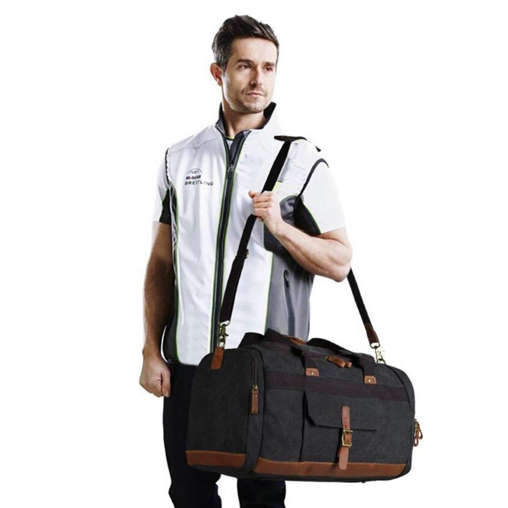 Bolsa Masculina De Lona De Viagem