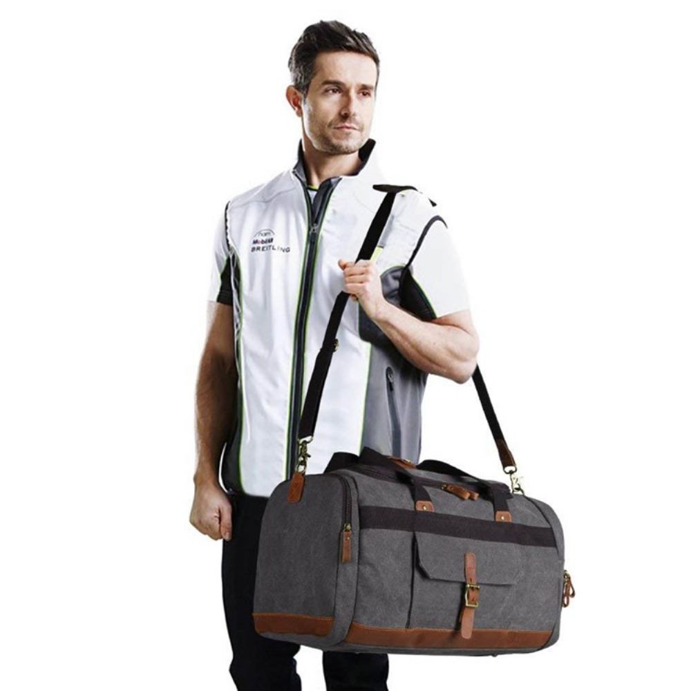 Bolsa Masculina De Lona De Viagem