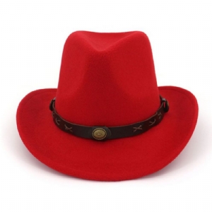 Chapéu De Cowboy Com Bainha Chapéus Simples De Primavera