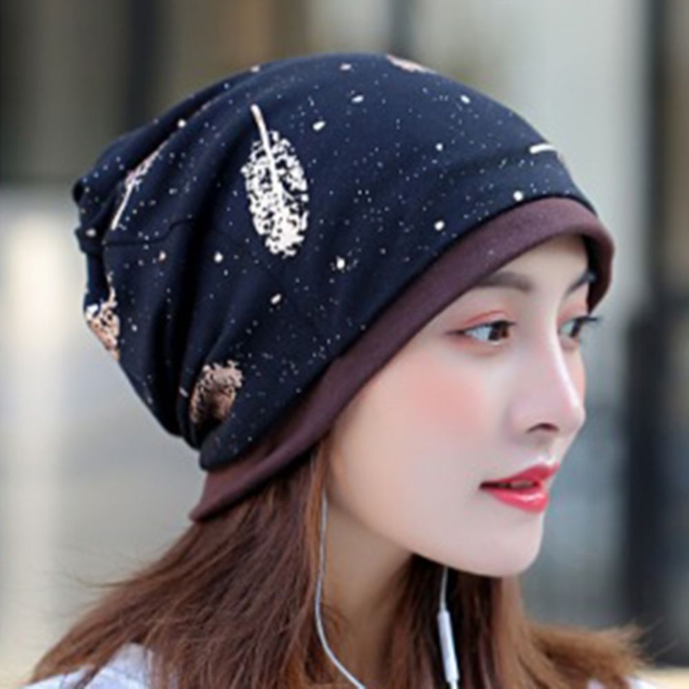 Chapéus Femininos Casuais De Inverno Estampados Com Estampa De Caveiras E Gorros