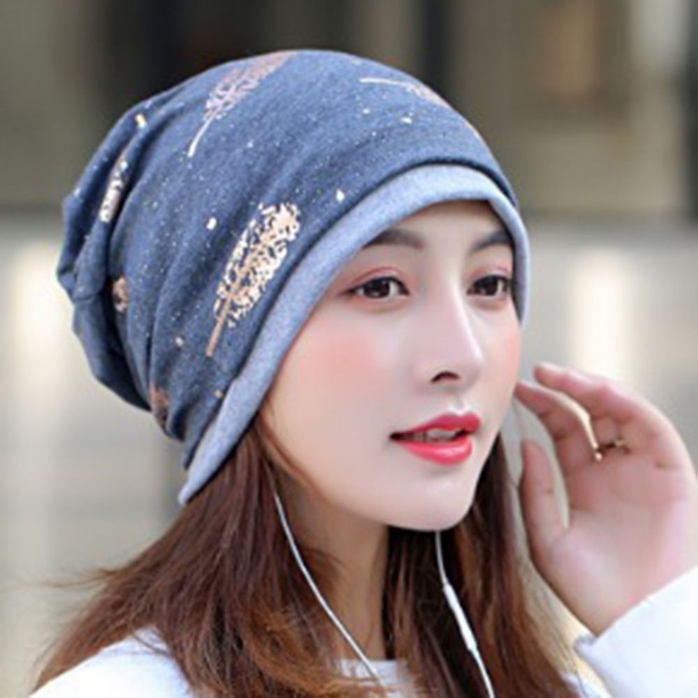 Chapéus Femininos Casuais De Inverno Estampados Com Estampa De Caveiras E Gorros