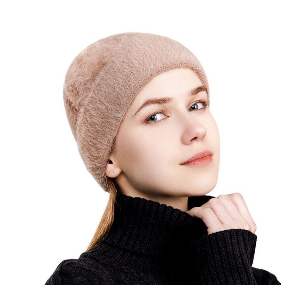 Chapéus Lisos De Inverno De Cashmere De Tricô