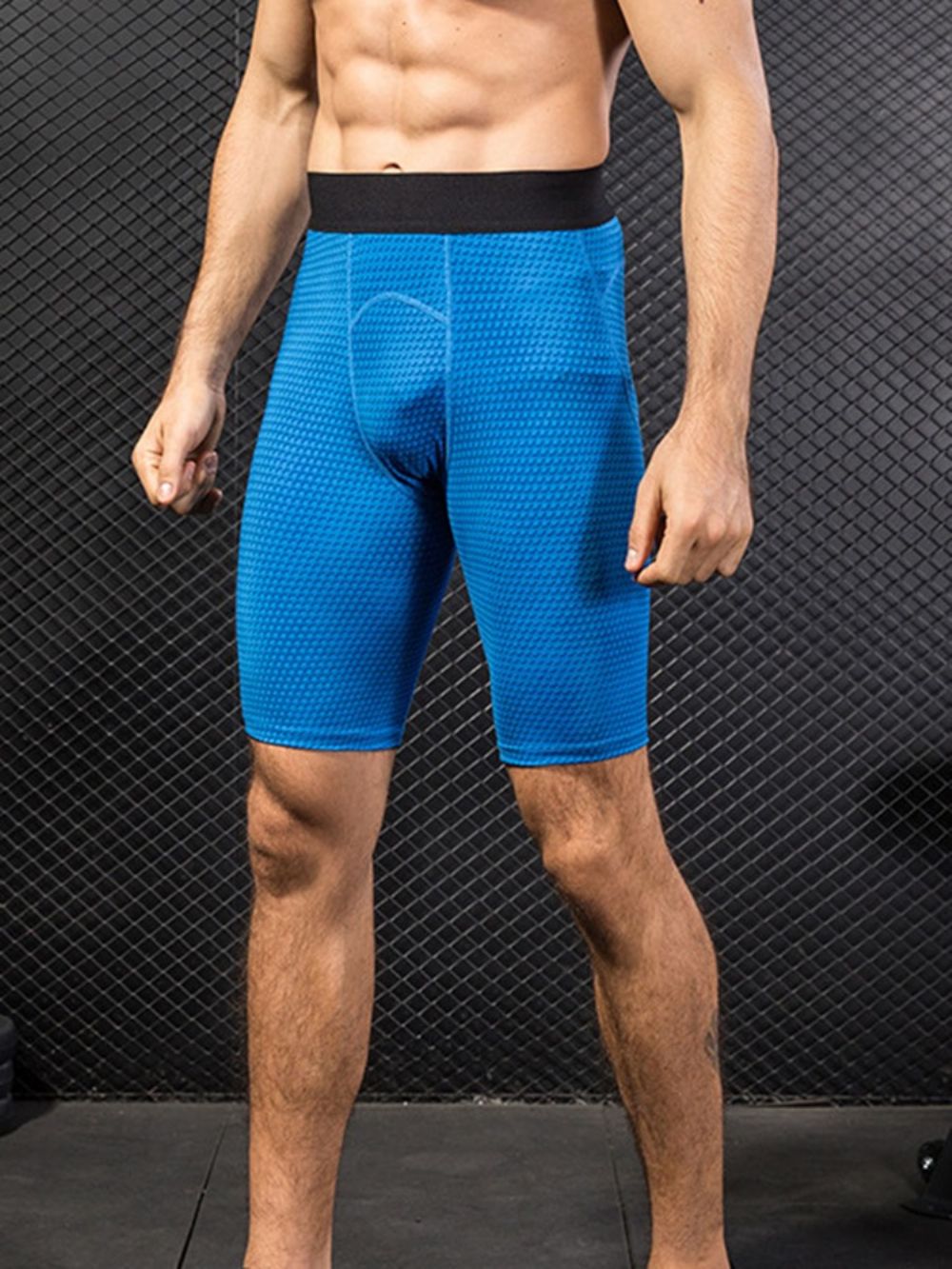 Calça Esportiva Masculina De Corrida De Secagem Rápida De Verão Sólida