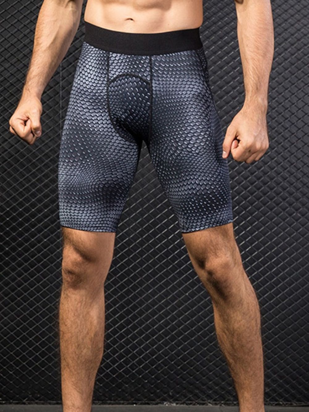 Calça Esportiva Masculina De Corrida De Secagem Rápida De Verão Sólida