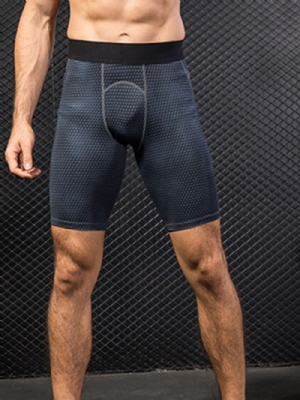 Calça Esportiva Masculina De Corrida De Secagem Rápida De Verão Sólida