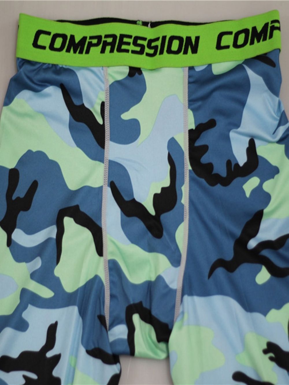 Calça Esportiva Masculina Estampa Camuflada Respirável Até O Tornozelo