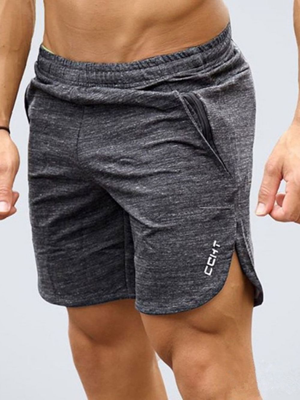 Calças Esportivas Masculinas Letter Shorts