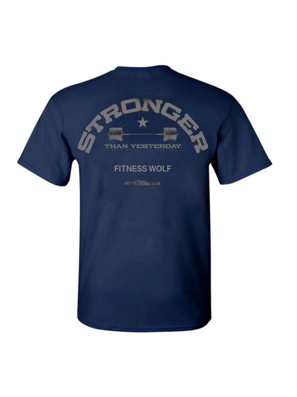 Camiseta Masculina Pulôver De Ginástica Com Estampa De Letras