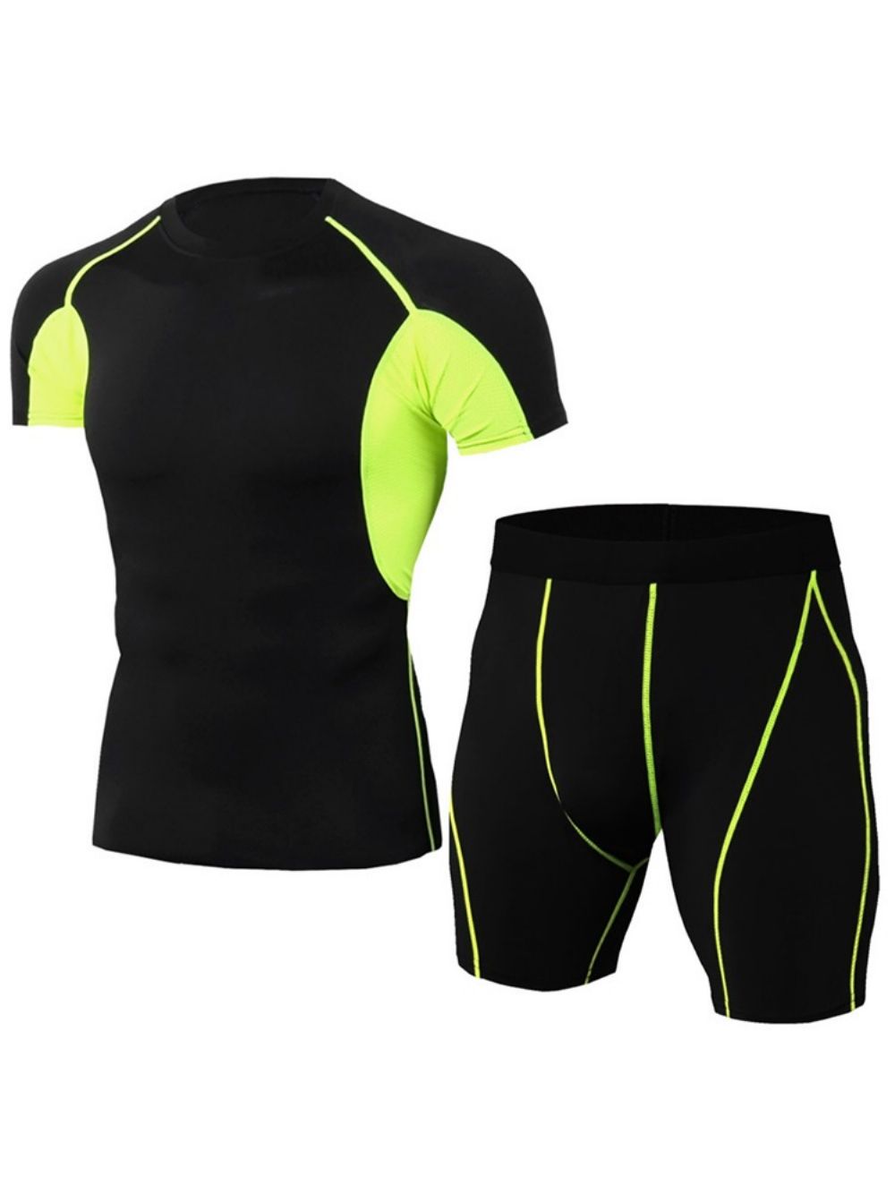 Conjunto Esportivo Masculino Color Block Shorts