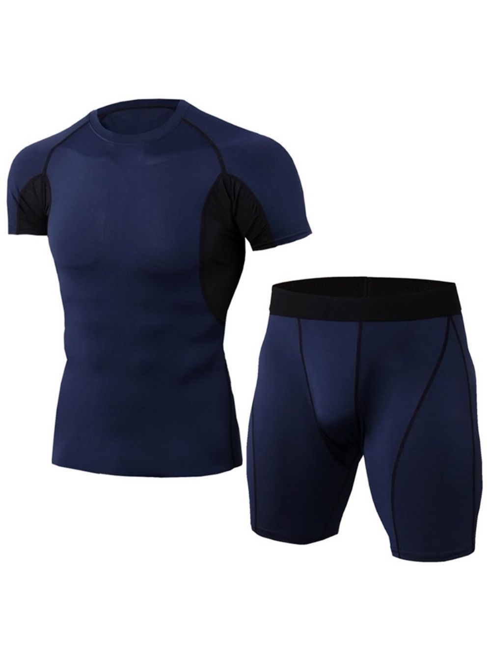 Conjunto Esportivo Masculino Color Block Shorts