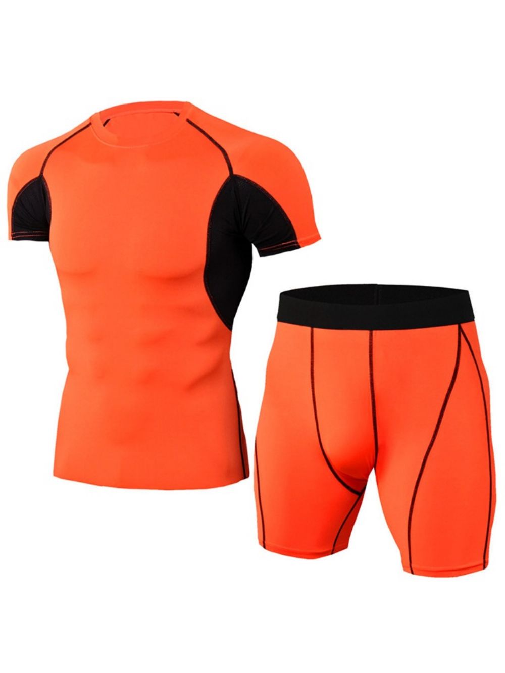 Conjunto Esportivo Masculino Color Block Shorts