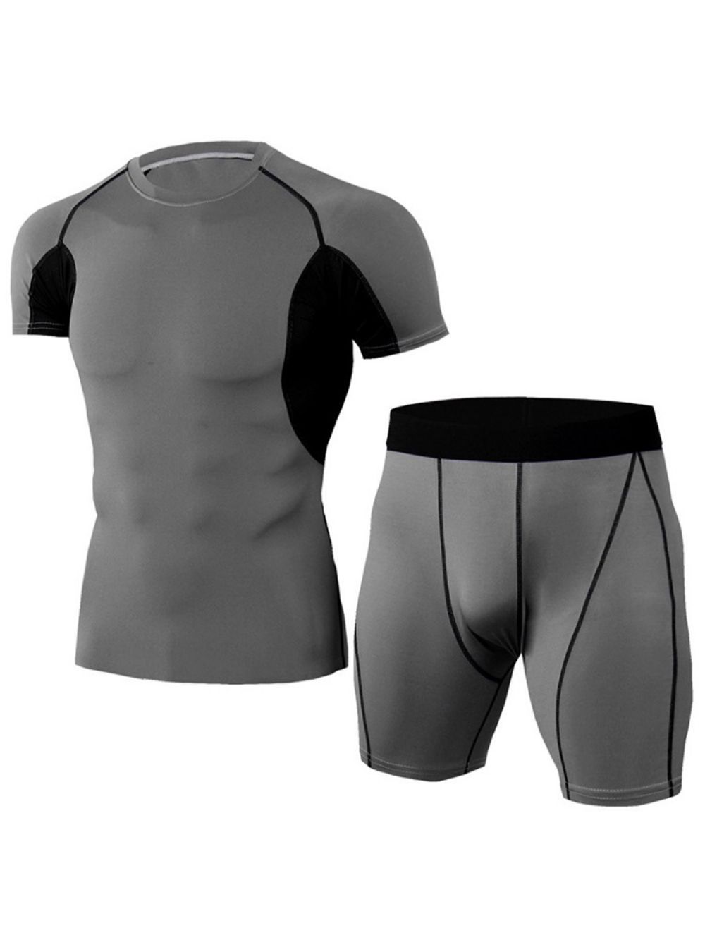 Conjunto Esportivo Masculino Color Block Shorts