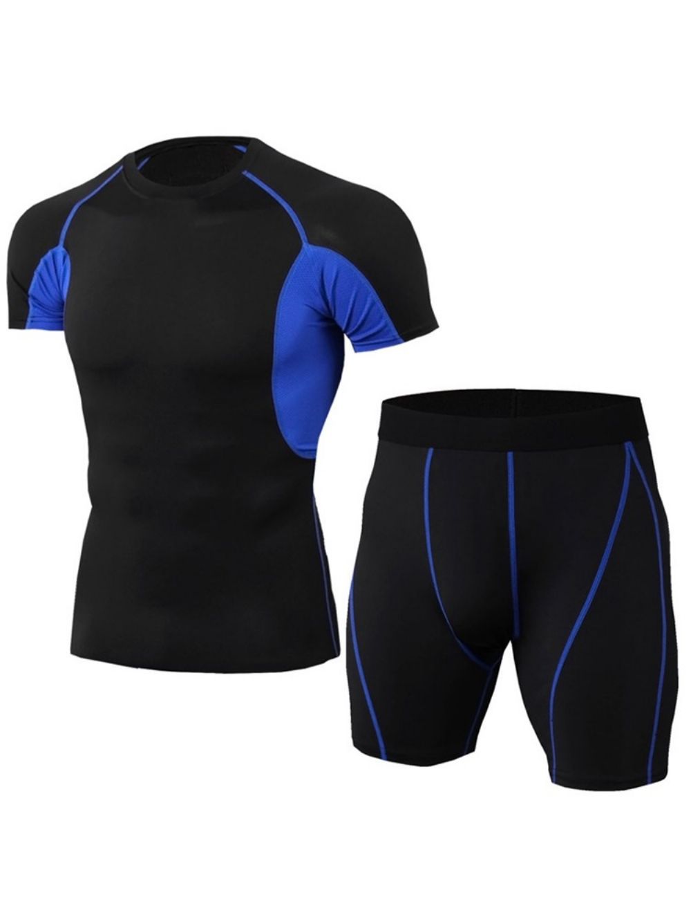 Conjunto Esportivo Masculino Color Block Shorts