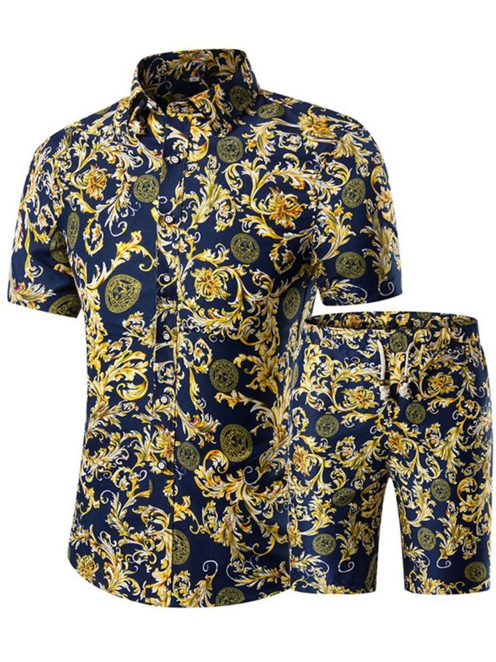 Roupa De Verão Casual Floral Estampada