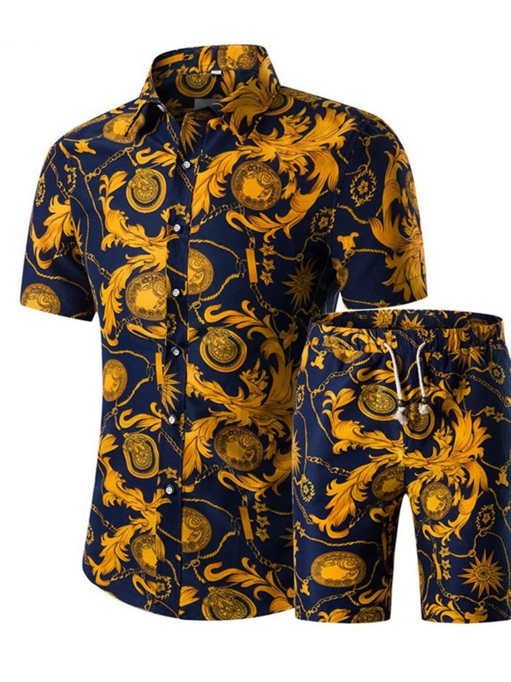 Roupa De Verão Casual Floral Estampada