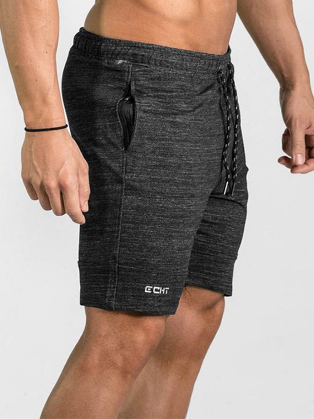 Shorts Esportivos Masculinos Com Estampa De Letras E Calças De Basquete