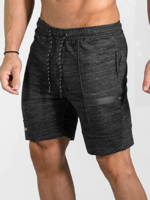 Shorts Esportivos Masculinos Com Estampa De Letras E Calças De Basquete