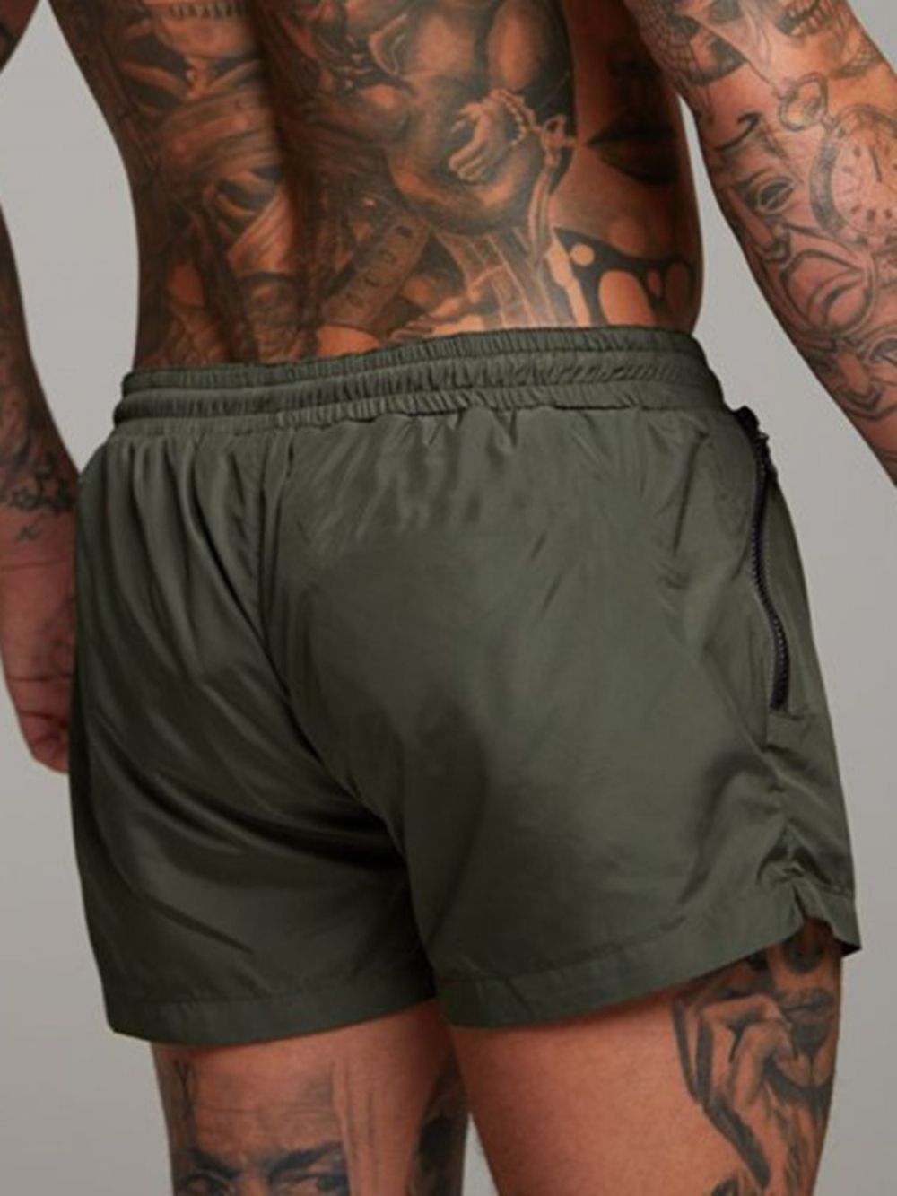 Shorts Masculinos De Secagem Rápida Letter Shorts Calças Esportivas