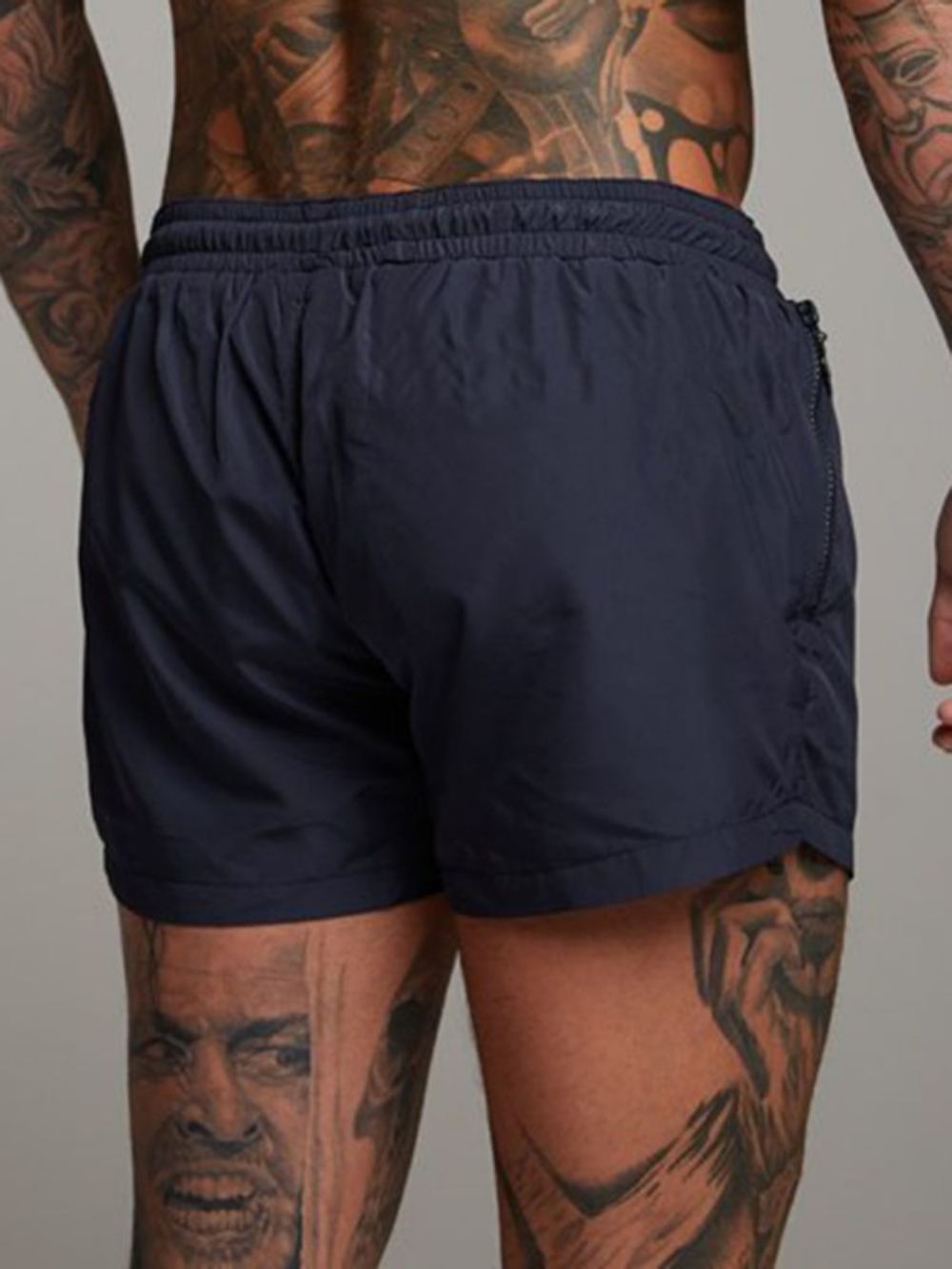 Shorts Masculinos De Secagem Rápida Letter Shorts Calças Esportivas