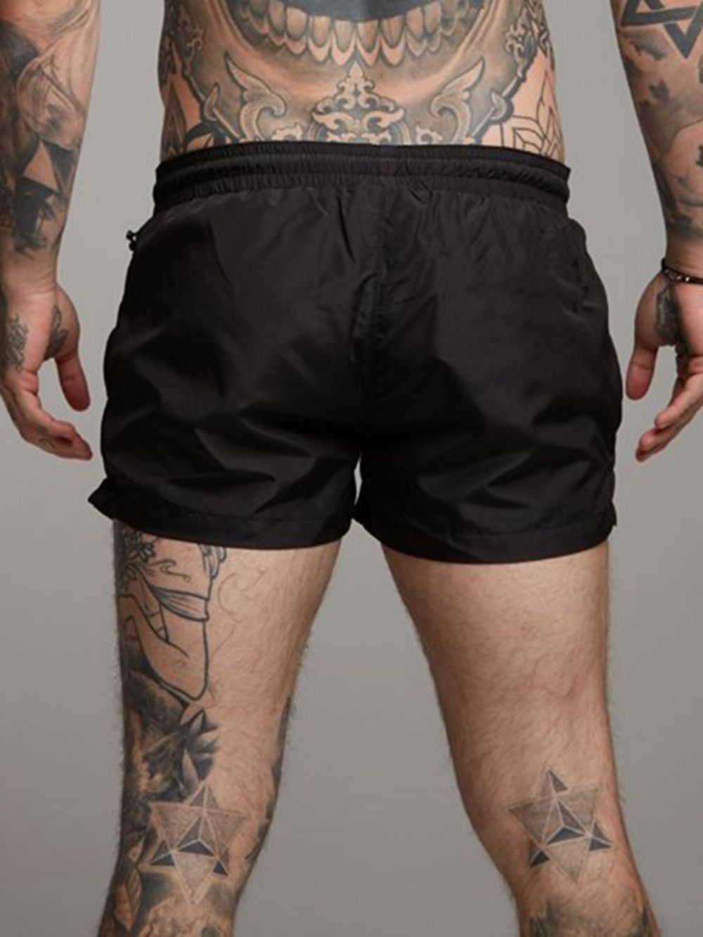 Shorts Masculinos De Secagem Rápida Letter Shorts Calças Esportivas