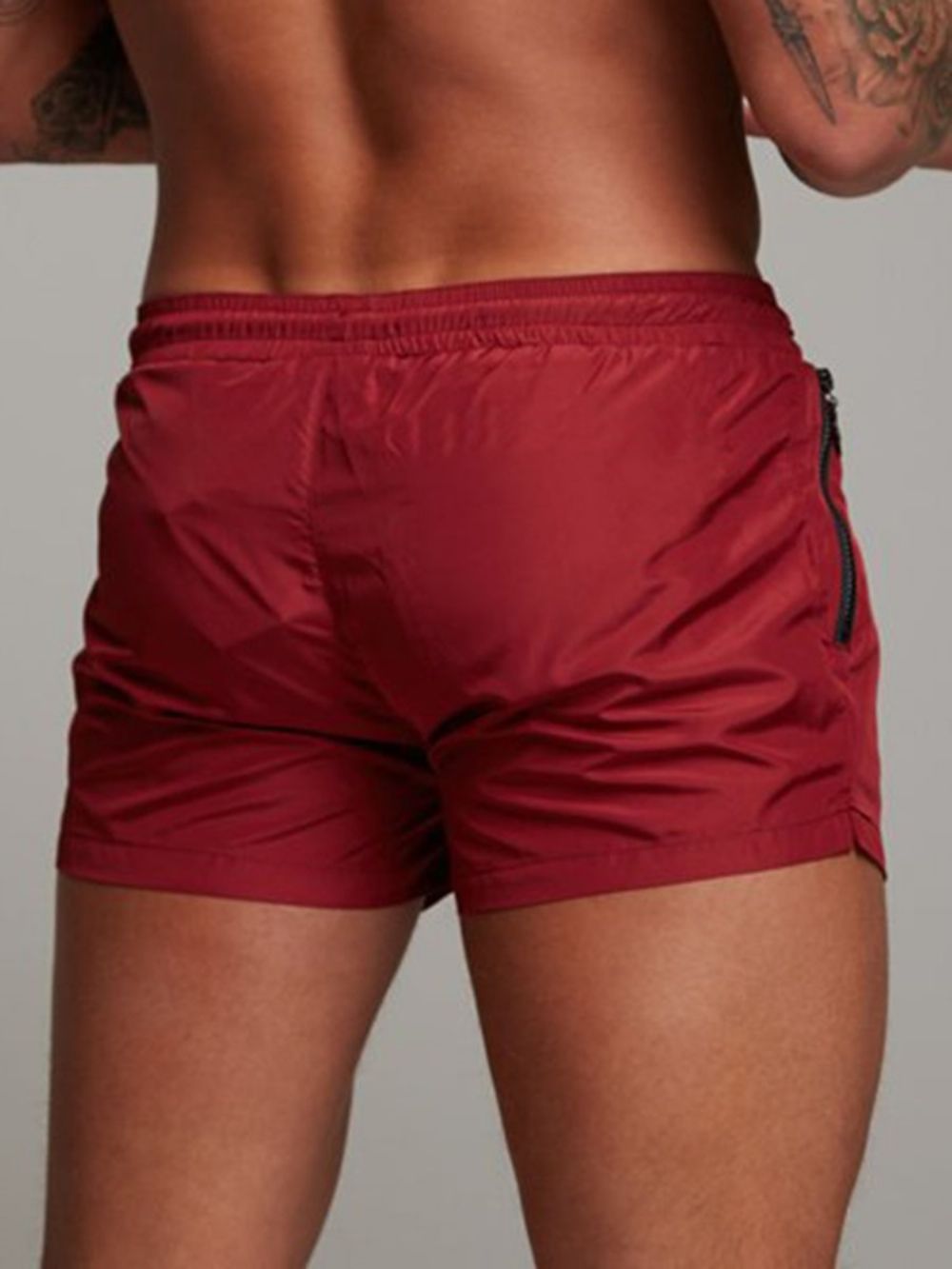 Shorts Masculinos De Secagem Rápida Letter Shorts Calças Esportivas