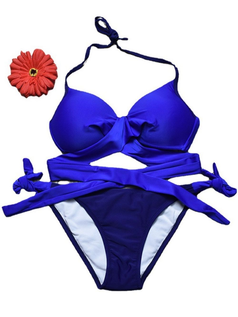 Conjunto De Banho Feminino Sexy Tankini Com Cadarço