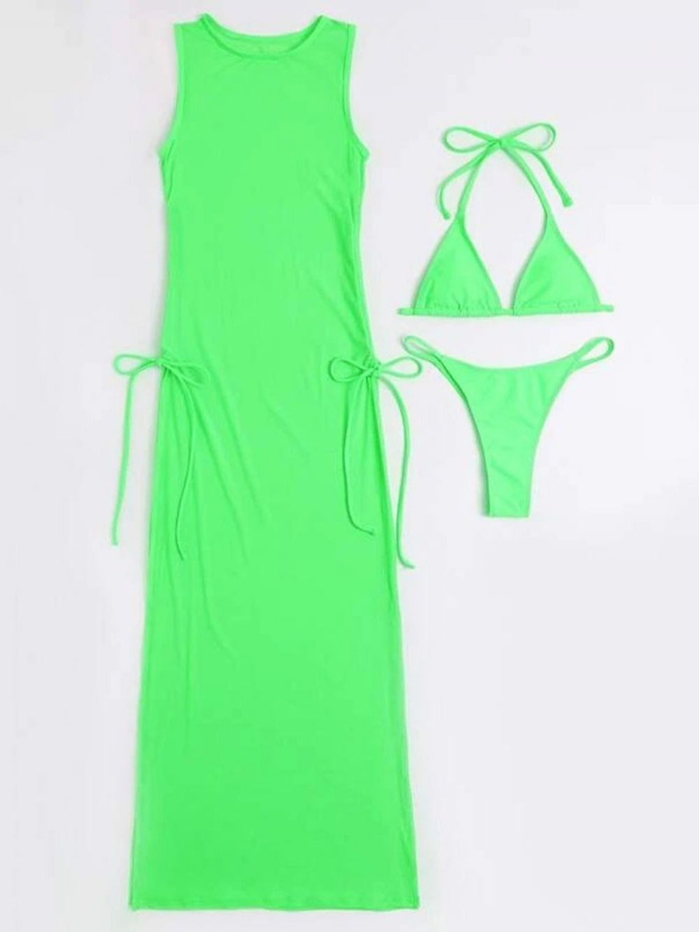 Conjunto De Banho Feminino Simples Tankini