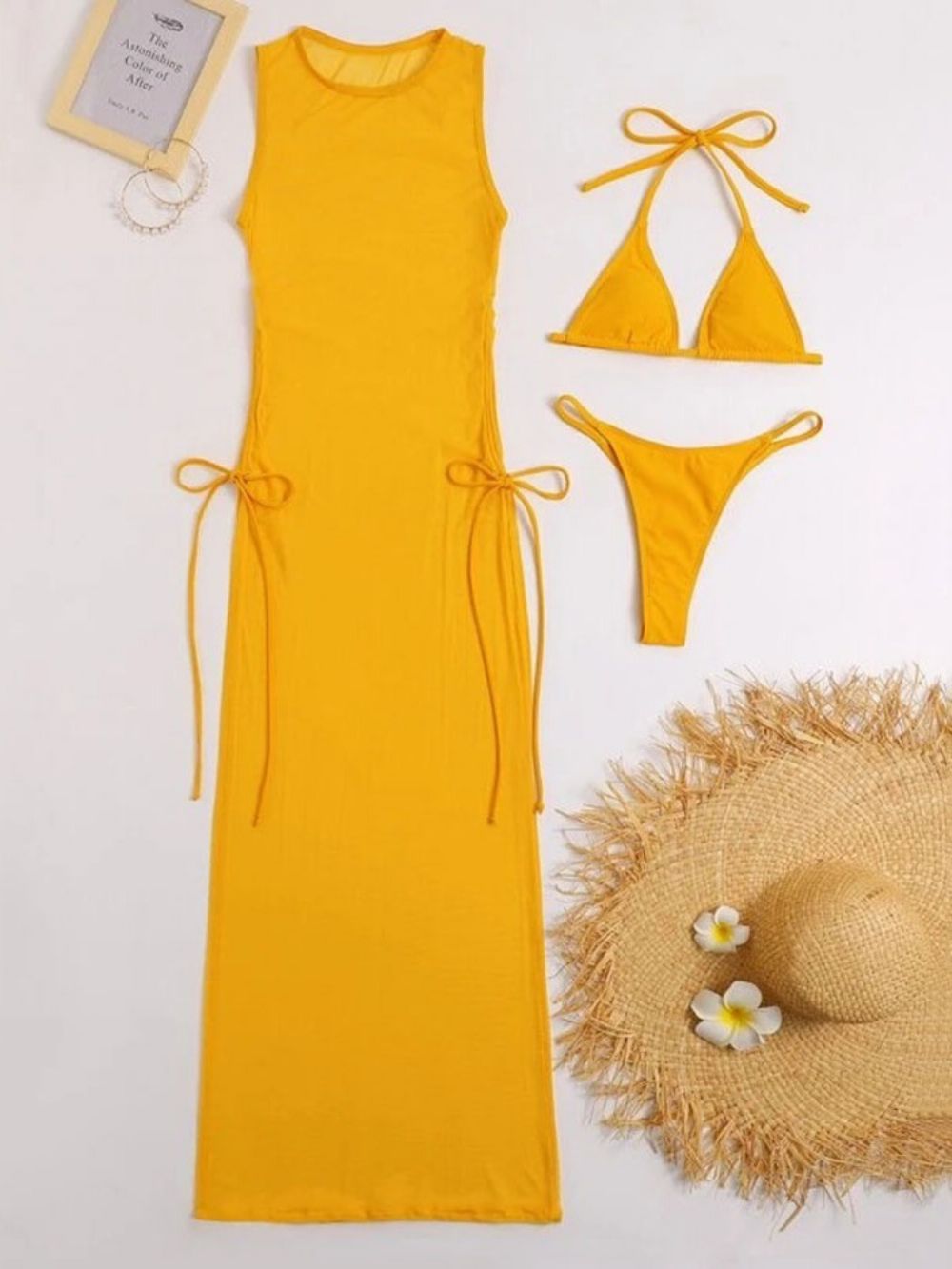 Conjunto De Banho Feminino Simples Tankini