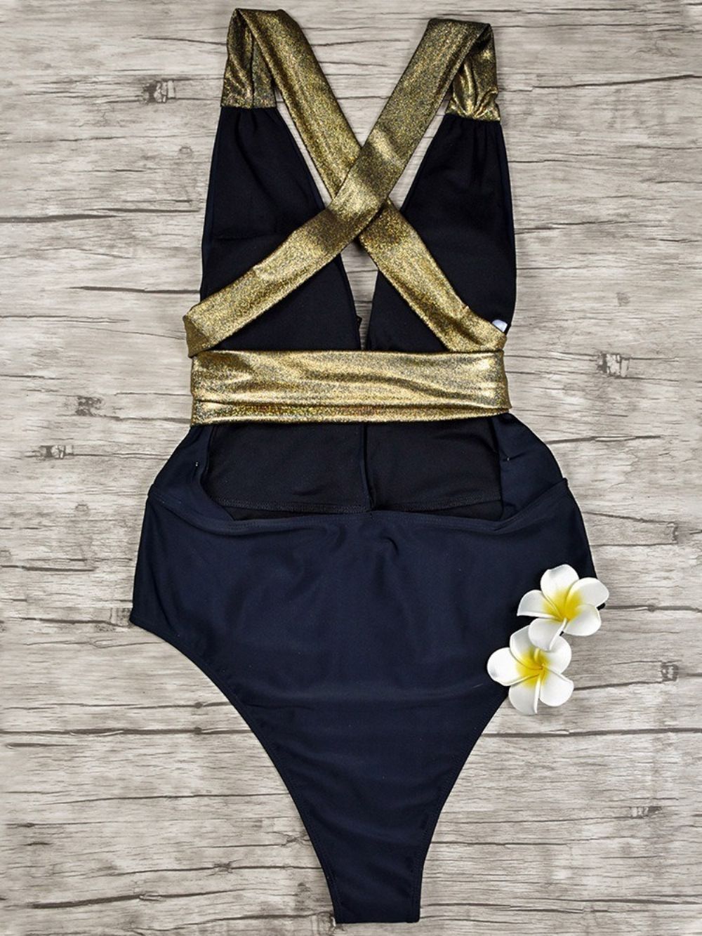 Conjunto De Banho Tankini Patchwork One Piece Color Block