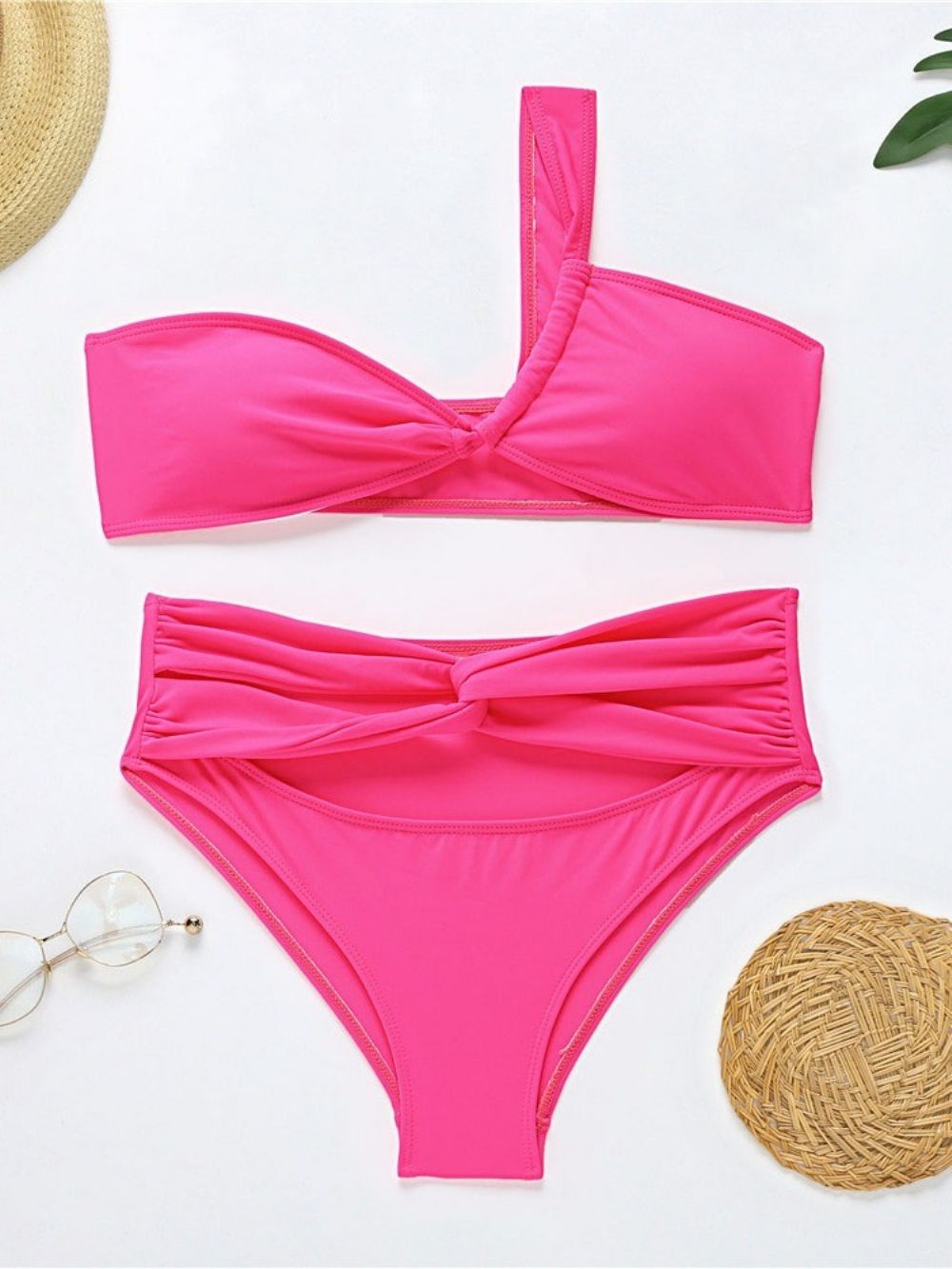 Conjunto Feminino Sexy Tankini Roupa De Banho Simples