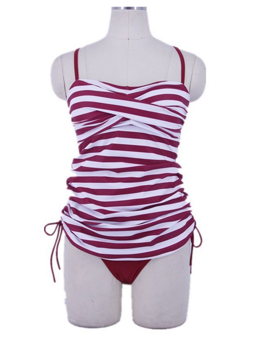 Tankini Feminino Com Estampa De Bolinhas E Look Praia