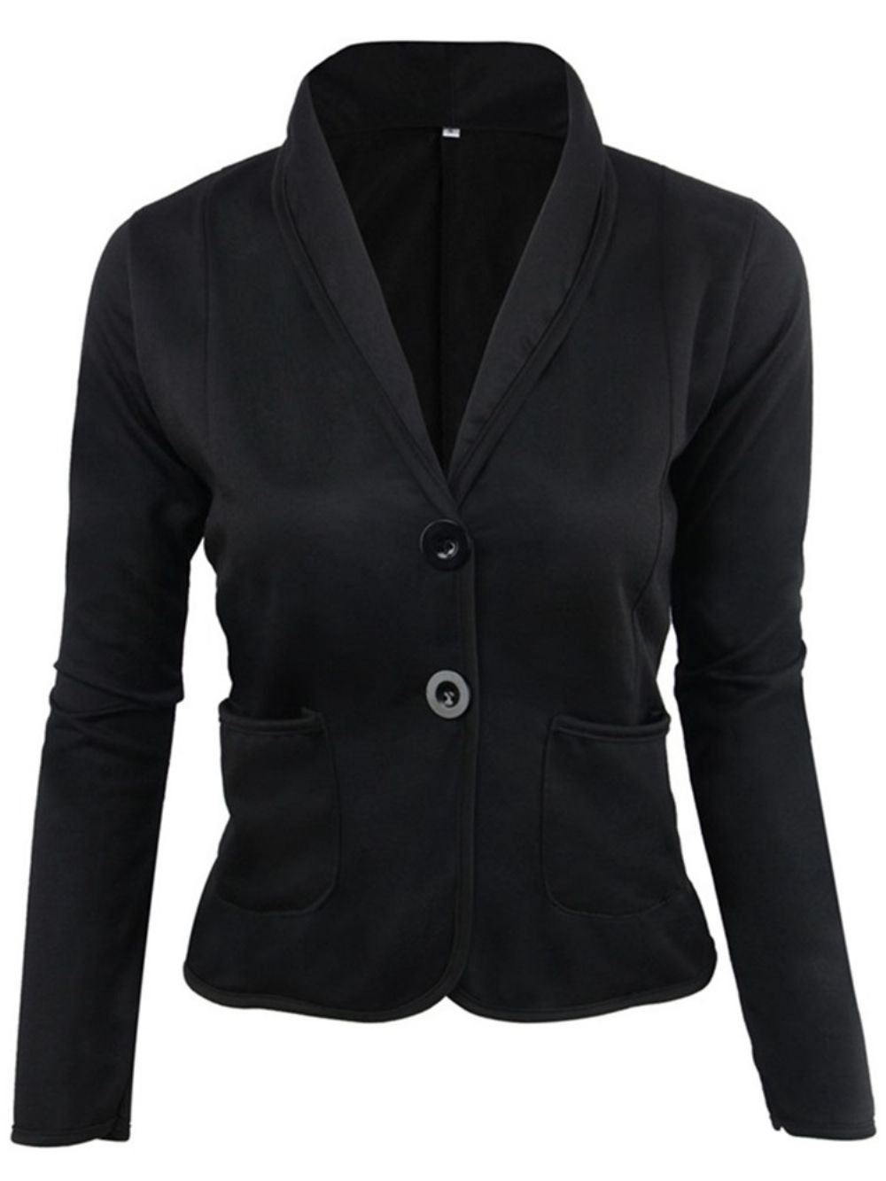 Blazer Feminino Casual De Outono Manga Longa Manga Simples