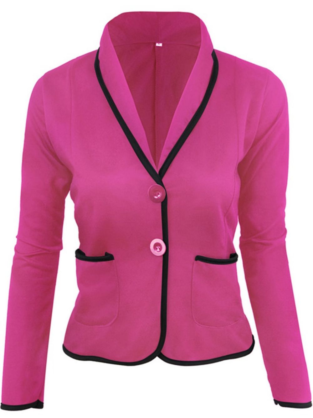 Blazer Feminino Casual De Outono Manga Longa Manga Simples