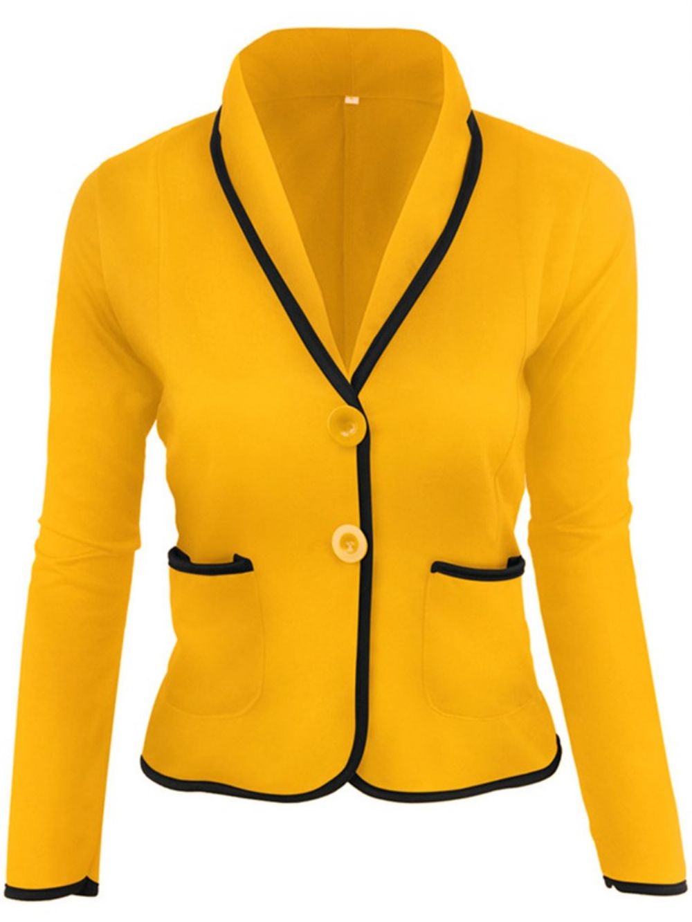 Blazer Feminino Casual De Outono Manga Longa Manga Simples