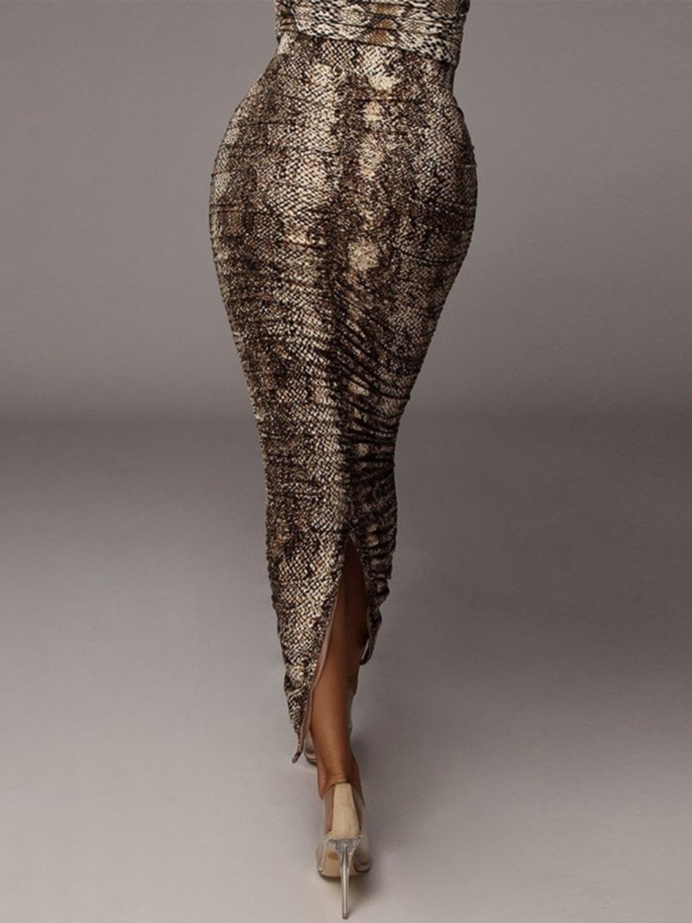 Saia Western Split Serpentine Bodycon