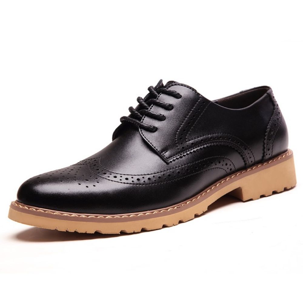 Novos Brogues Masculinos Com Cadarço