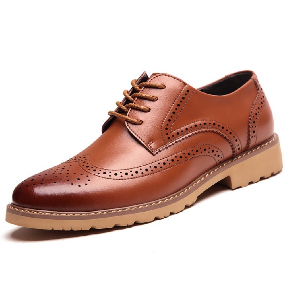 Novos Brogues Masculinos Com Cadarço