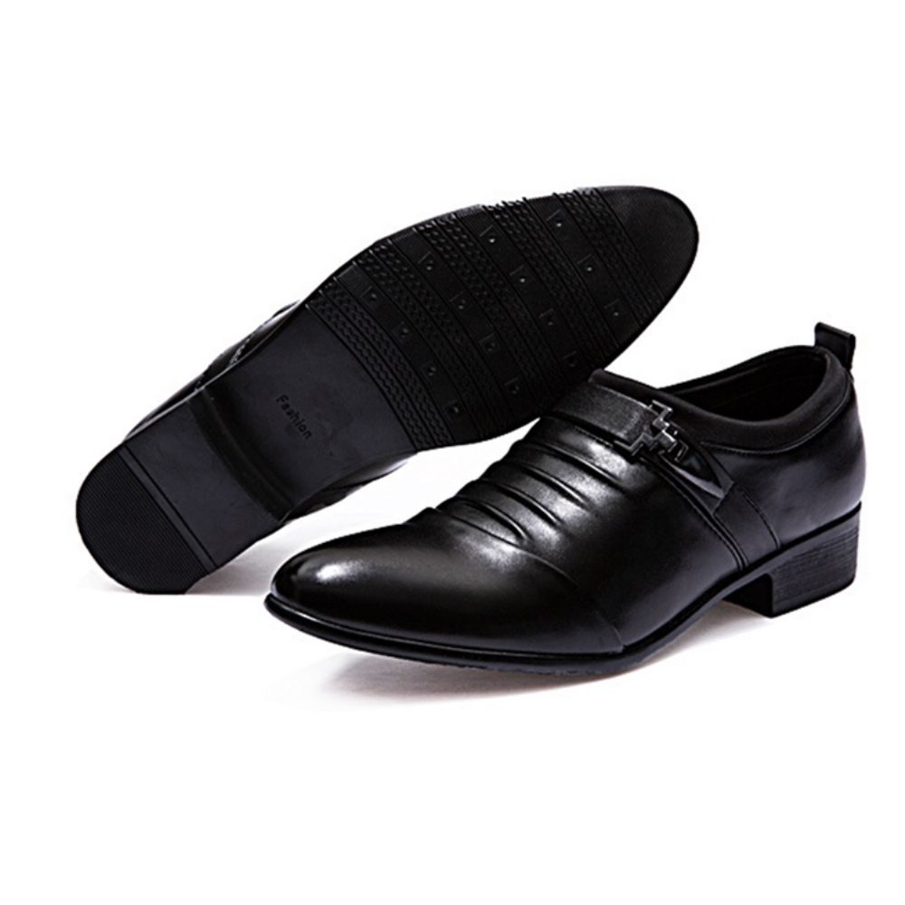 Oxfords Masculinos Simples Slip-On Populares