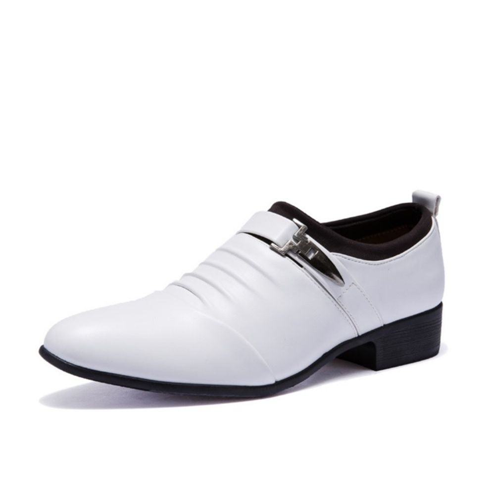 Oxfords Masculinos Simples Slip-On Populares