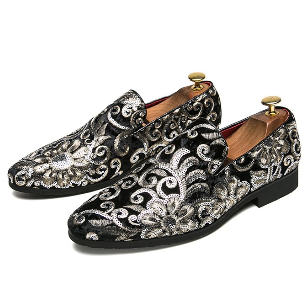 Sapatos Sociais Masculinos Com Cano Baixo E Slip-On