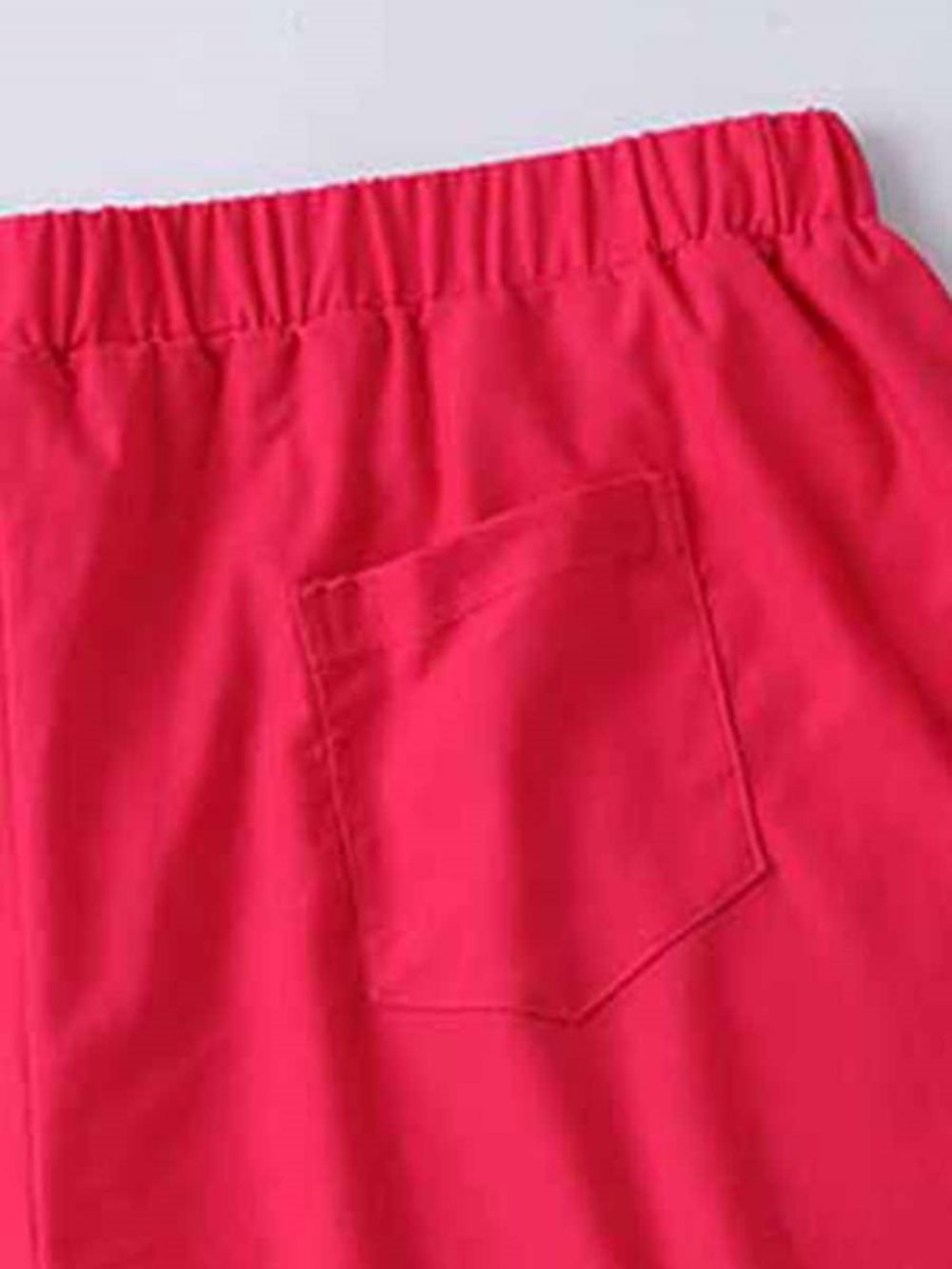 Calças Esportiva De Verão Com Bolsos Femininos Plus Size Shorts Lisos