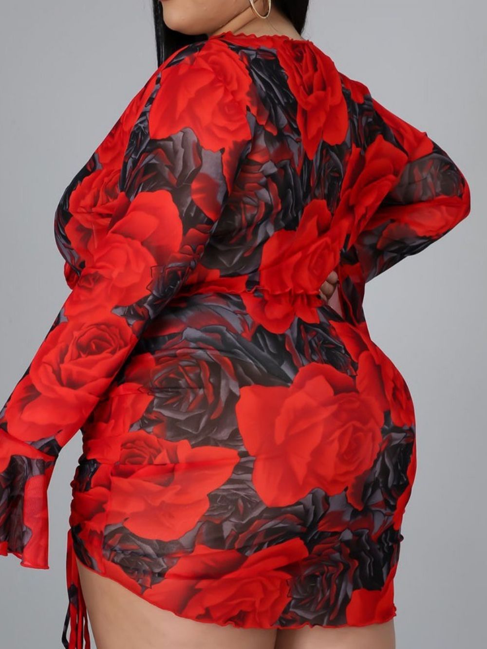 Saia Floral Sexy Bodycon Conjunto De Duas Peças Conjunto De Saia Feminina Plus Size