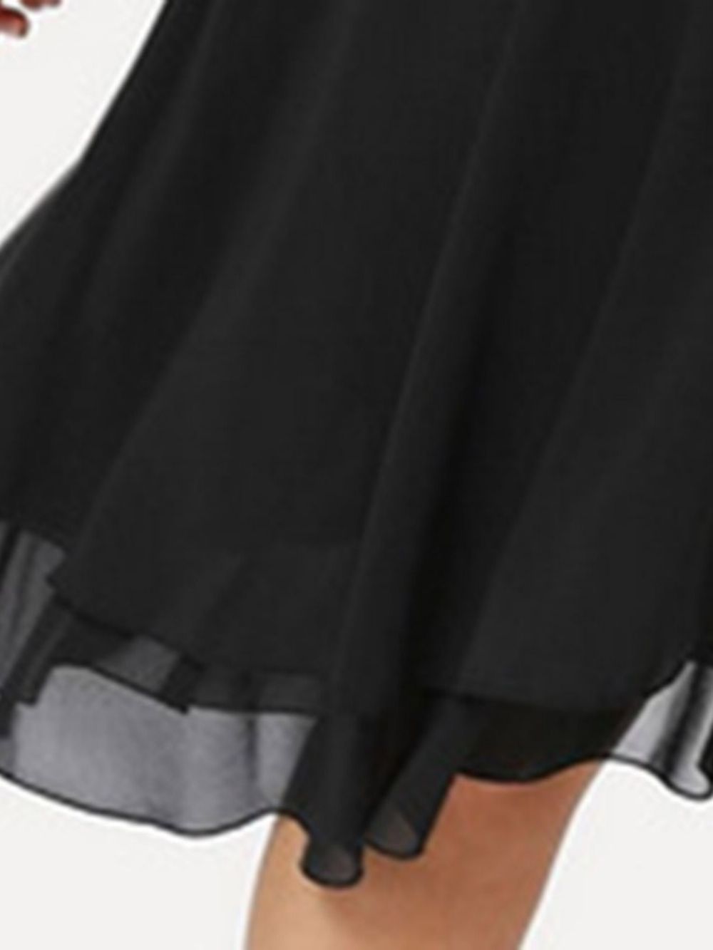 Vestido Normal De Lantejoulas Manga Curta Comprimento Joelho Plus Size