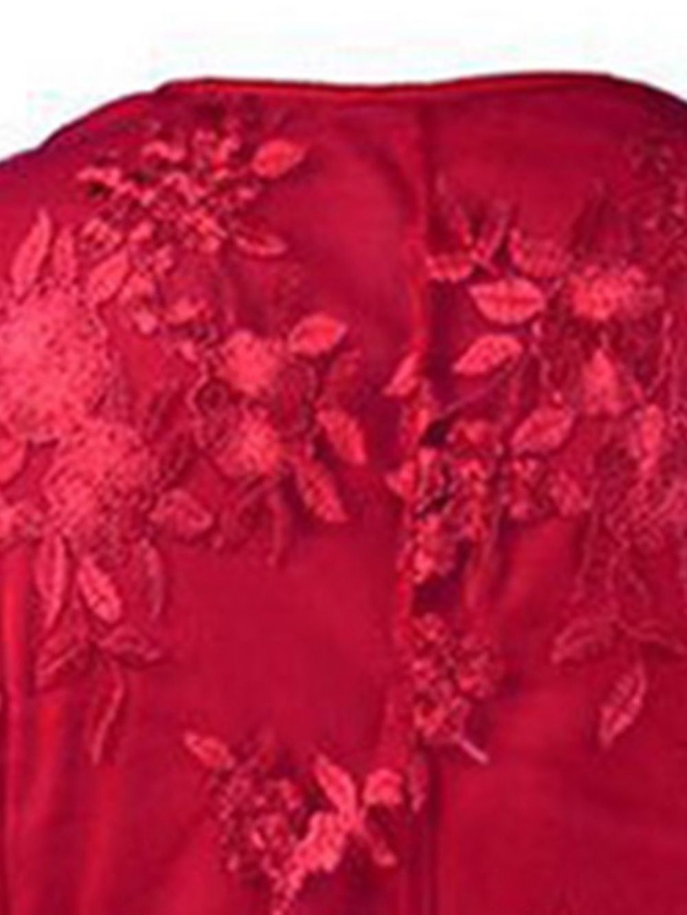 Vestido Plus Size De Renda Meia Manga Transparente Transparente